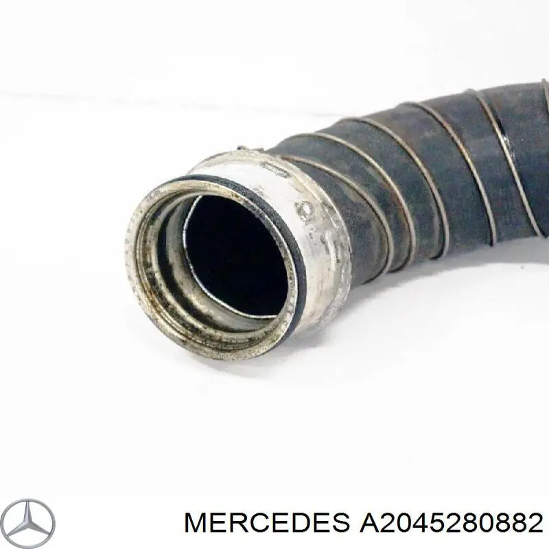 09657 Metalcaucho tubo flexible de aire de sobrealimentación derecho