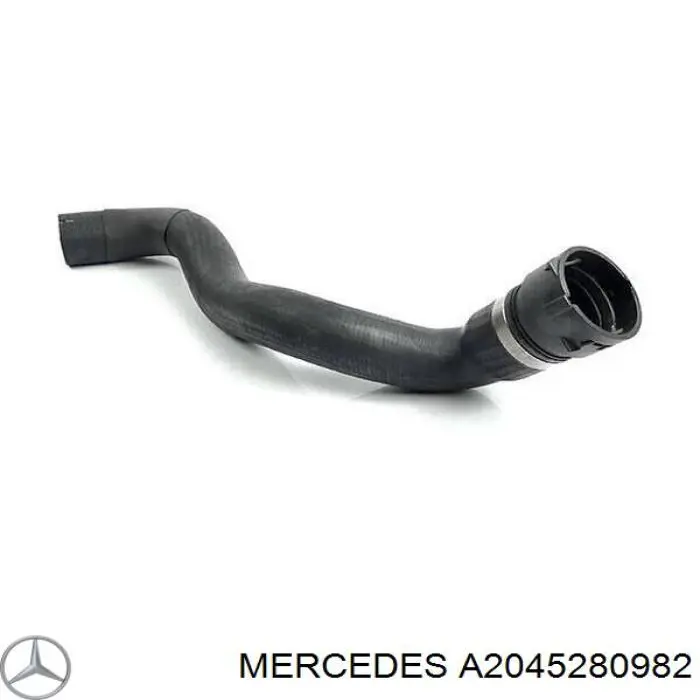 A2045280982 Mercedes tubo flexible de aire de sobrealimentación izquierdo
