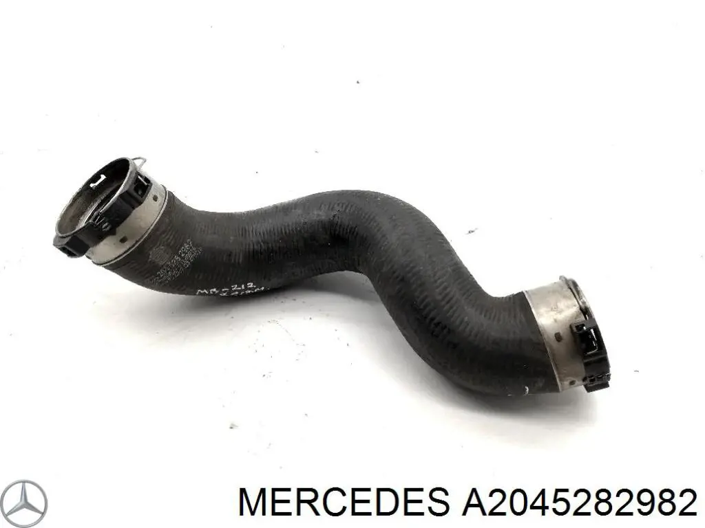 A2045282982 Mercedes tubo flexible de aire de sobrealimentación izquierdo