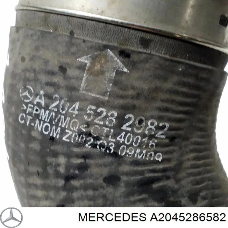 Tubo intercooler A2045286582 Mercedes