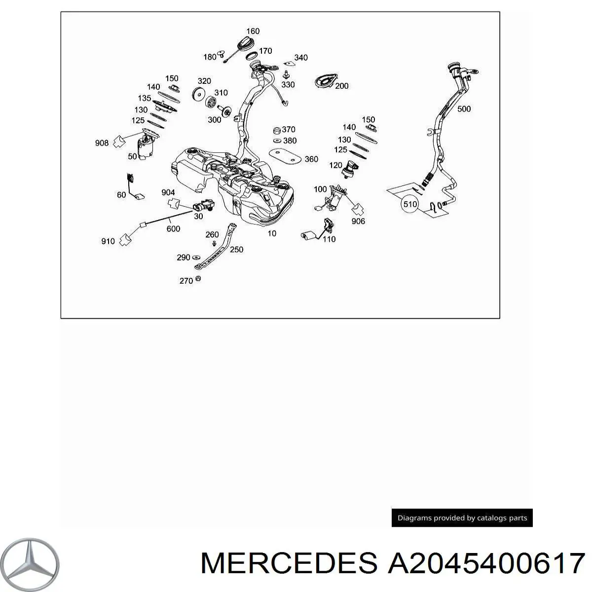 Indicador de nivel de combustible Mercedes A2045400617 precio, desde 166,05 EUR