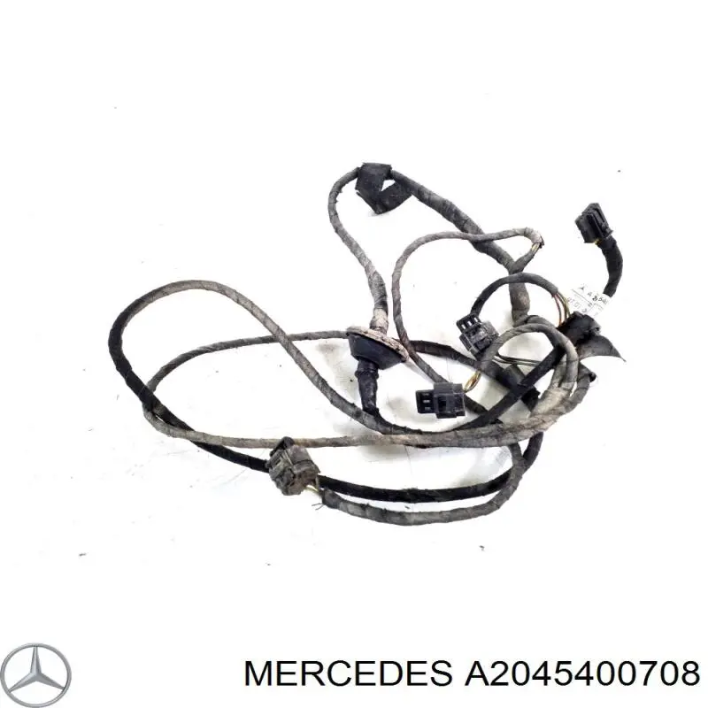 Sensores De Estacionamiento De Cable (alambre) Parachoques Trasero para Mercedes C (W204)