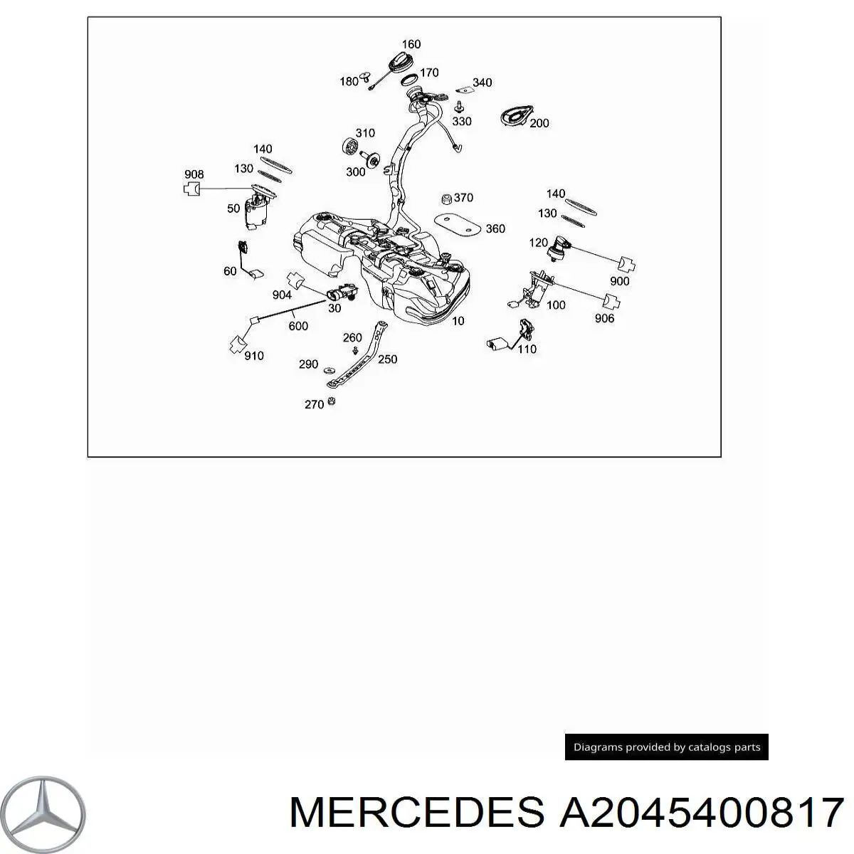 Indicador de nivel de combustible Mercedes A2045400817 precio, desde 167,45 EUR
