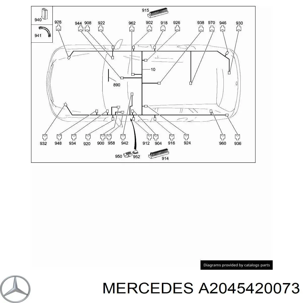 A2045420073 Mercedes 