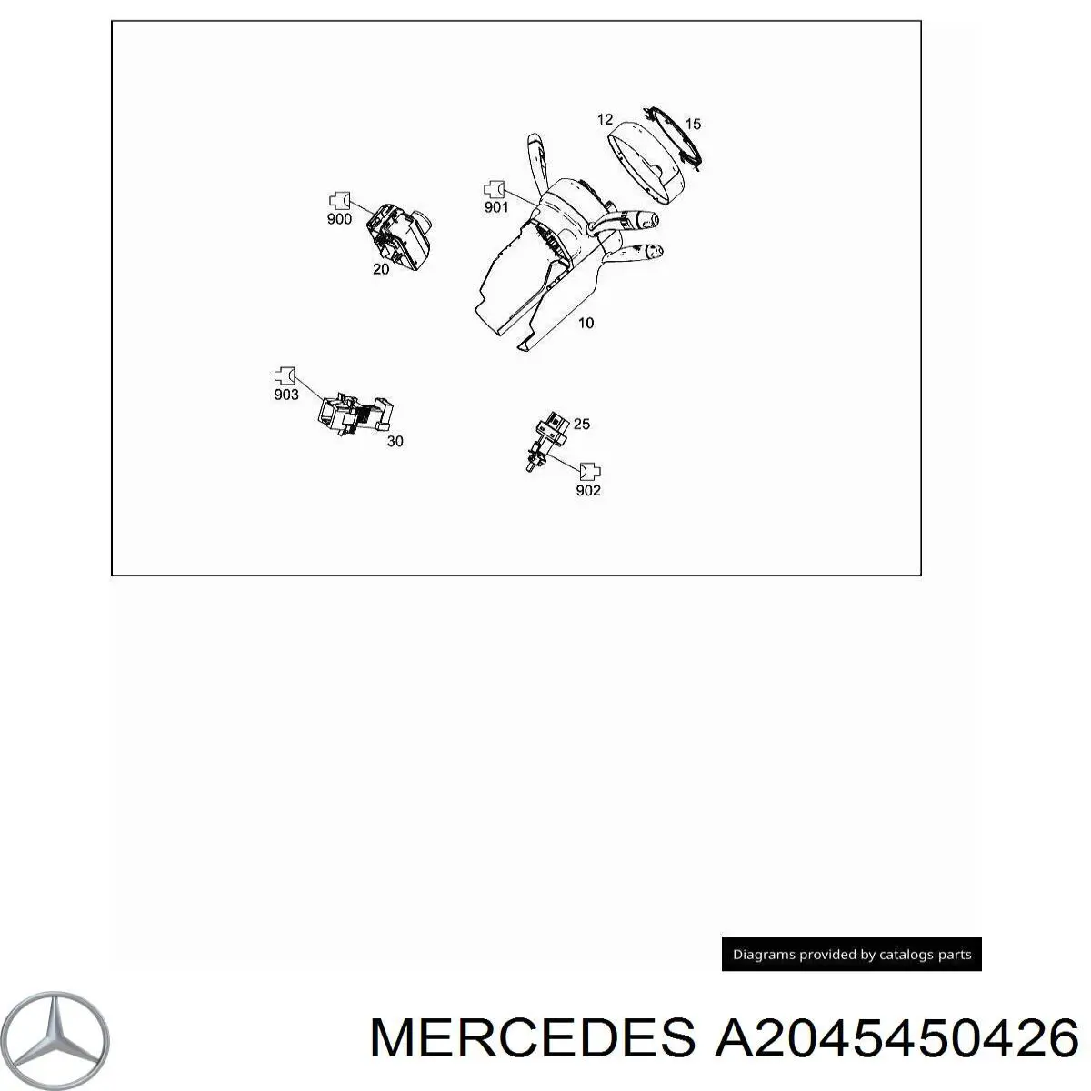  Mercedes A2045450426 precio, desde 14,10 EUR