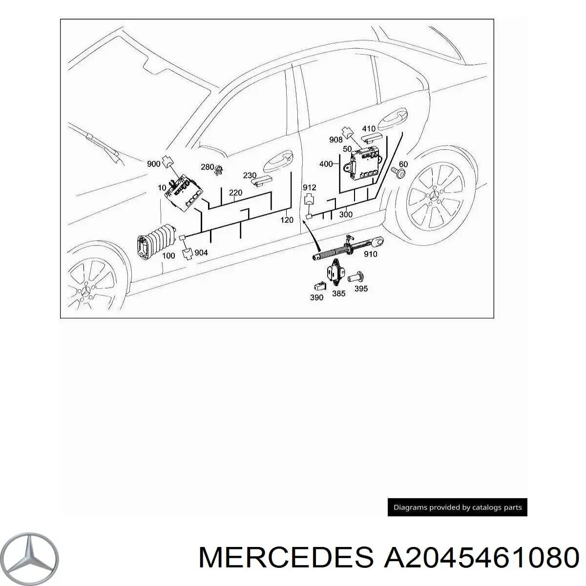 A2045461080 Mercedes