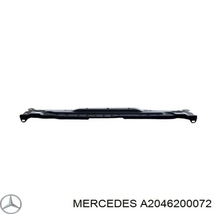 A2046200072 Mercedes soporte de radiador superior