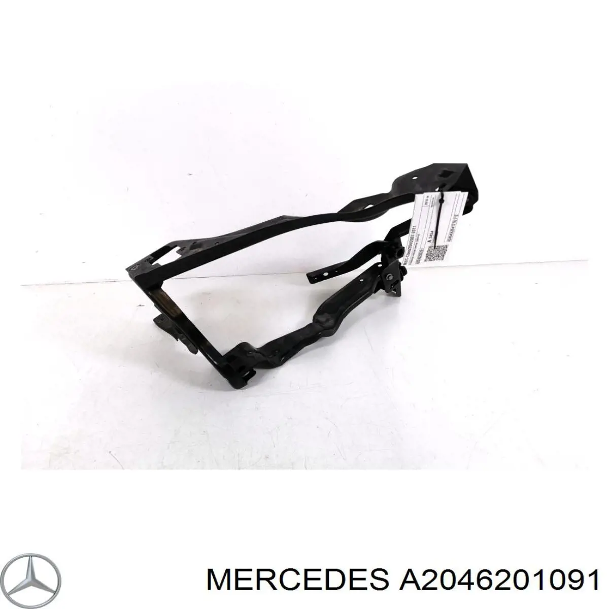Soporte de radiador derecha Mercedes A2046201091
