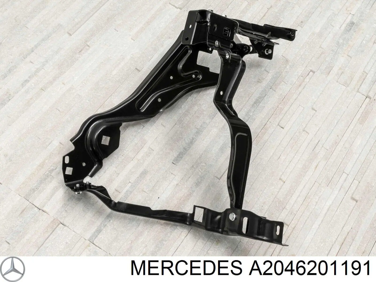 Soporte izquierdo del radiador (panel de montaje de faros) Mercedes A2046201191 precio, desde 62,76 EUR