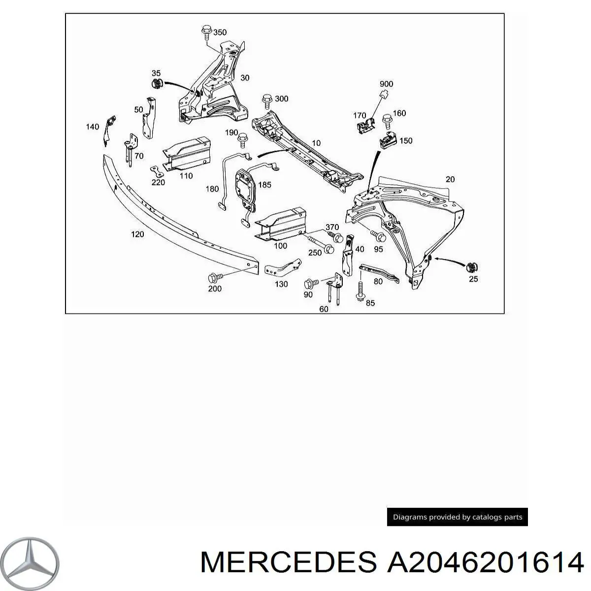 A2046201614 Mercedes