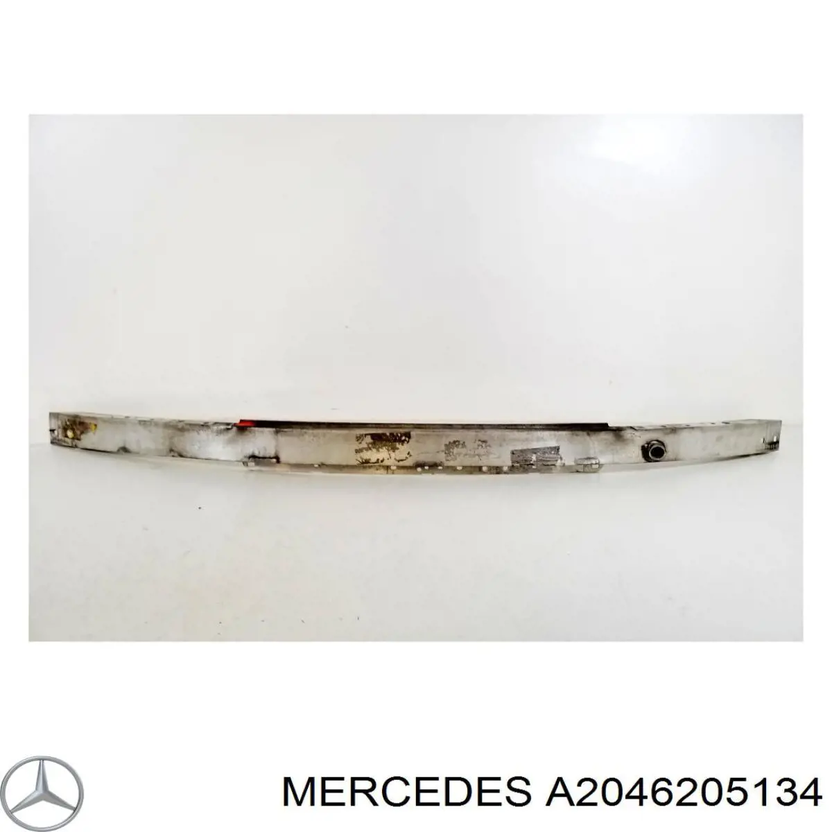 A2046205134 Mercedes refuerzo parachoque delantero