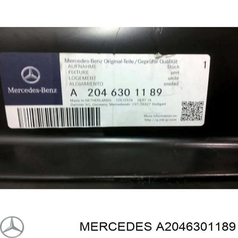 A2046301189 Mercedes