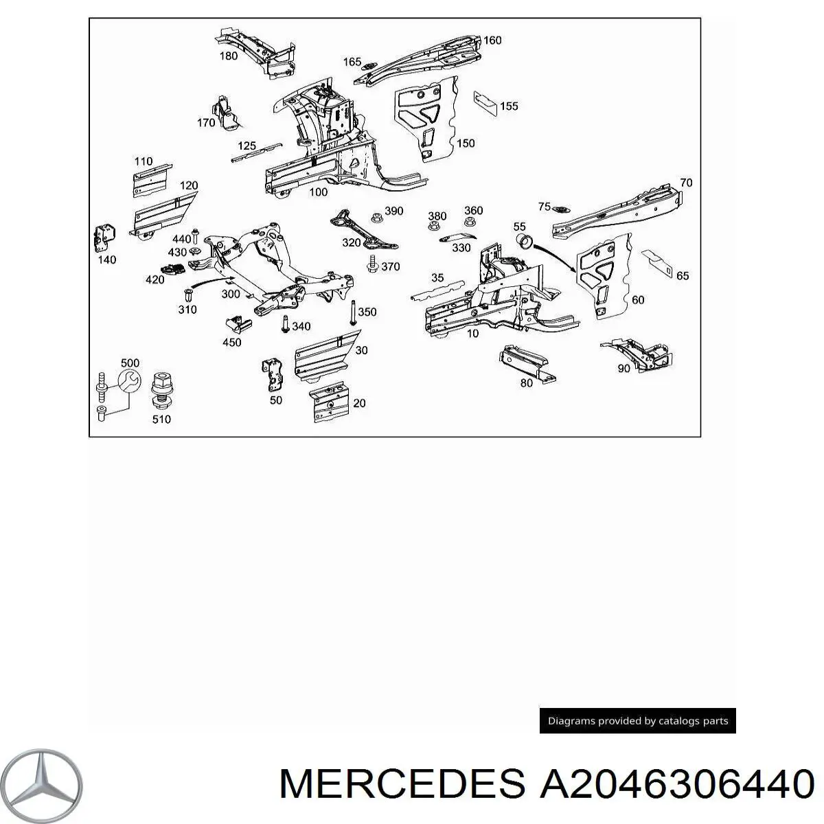 A2046306440 Mercedes 