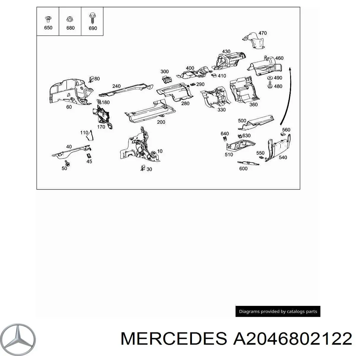 A2046802122 Mercedes