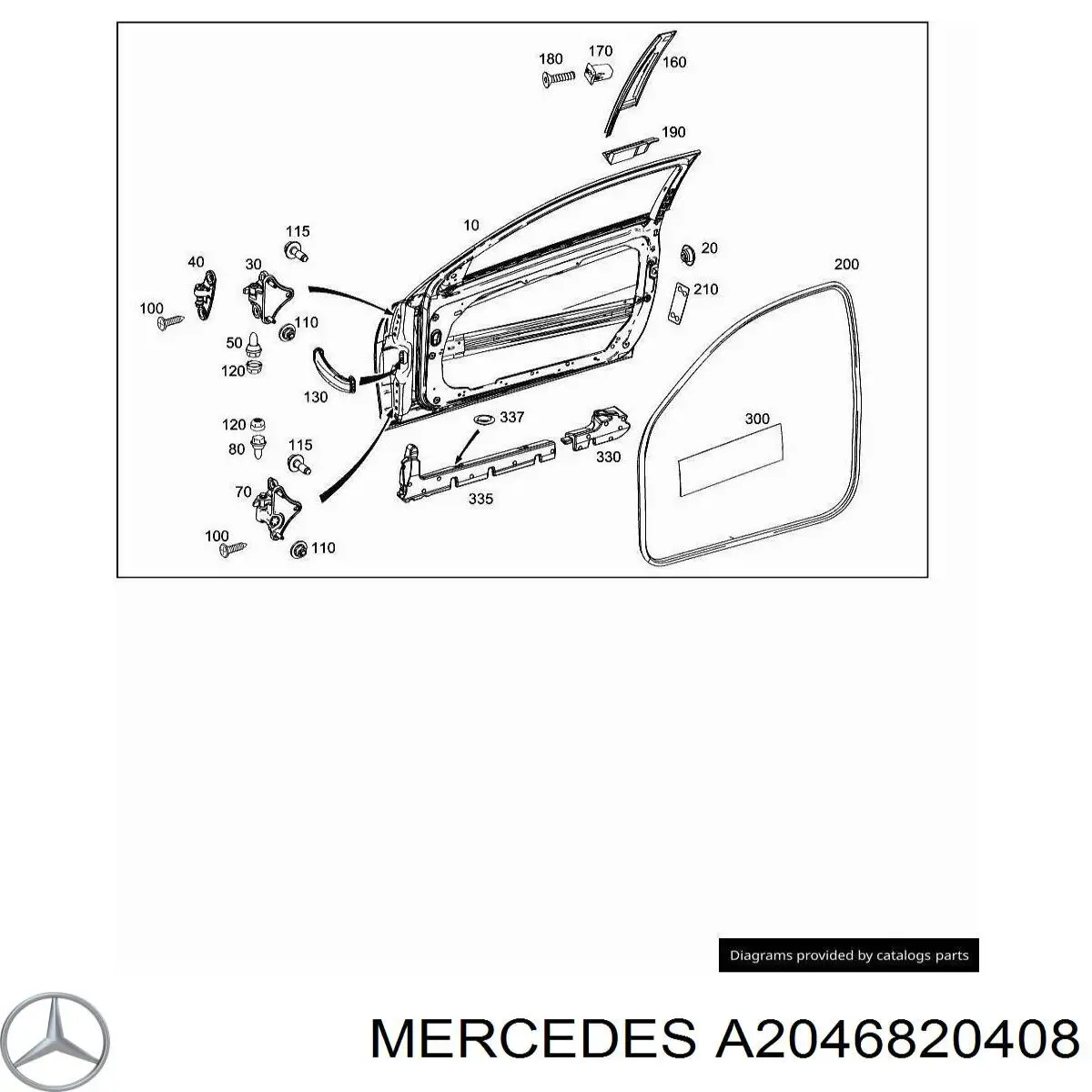  Mercedes 2046820408 precio, desde 3,44 EUR