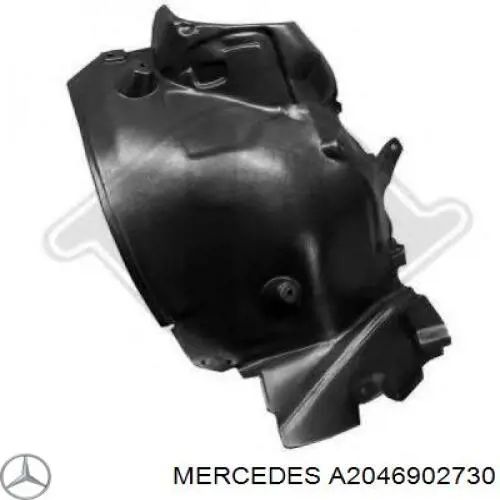 Paso de rueda delantero izquierdo trasero Mercedes A2046902730 precio, desde 23,09 EUR