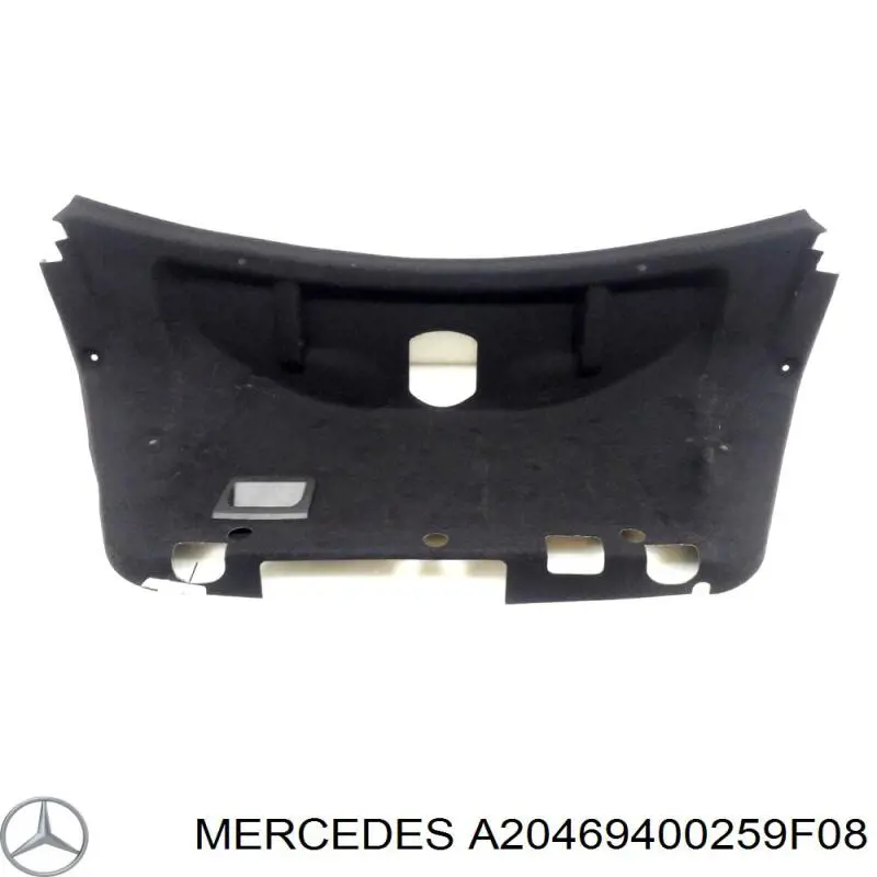 Revestimiento de tapa de maletero Mercedes A20469400259F08 precio, desde 169,83 EUR