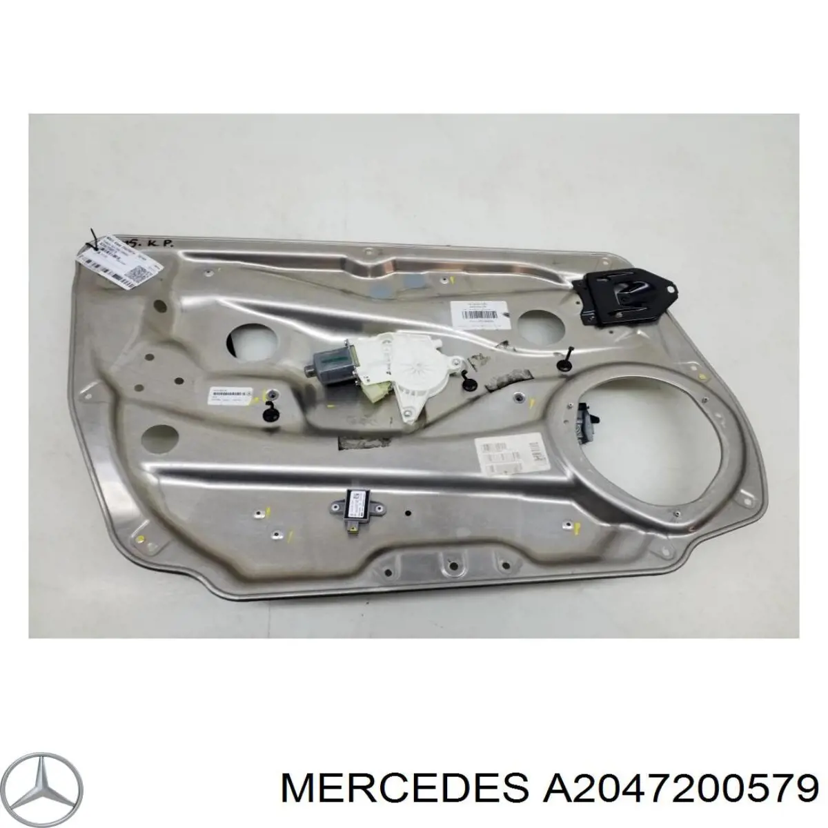 2047200579 Mercedes mecanismo de elevalunas, puerta delantera izquierda