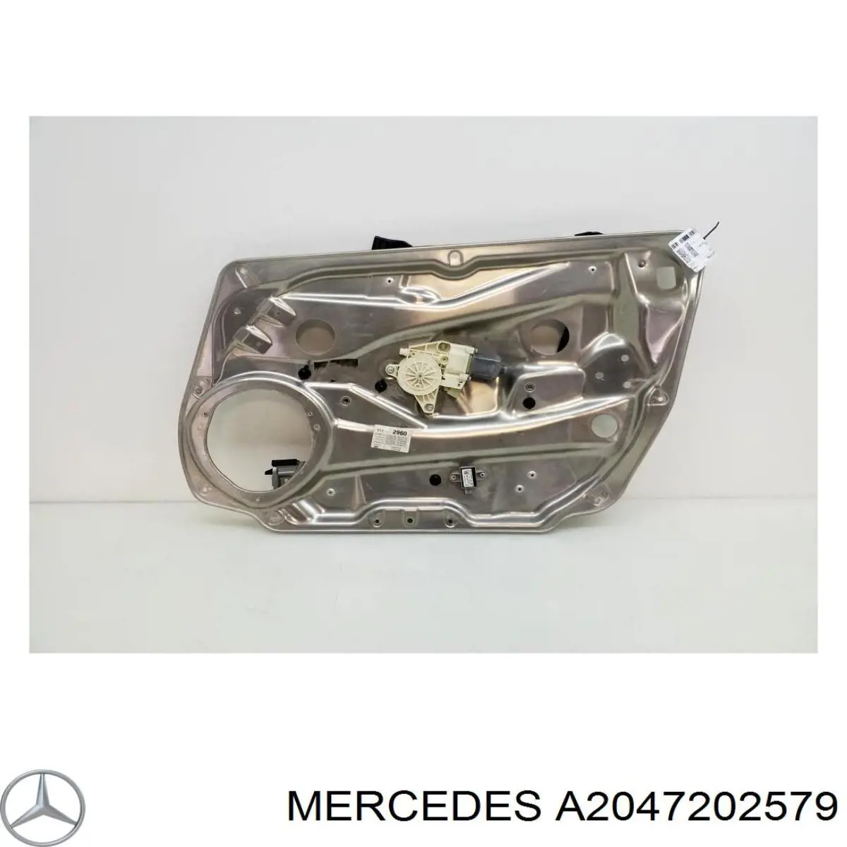 A2047202579 Mercedes mecanismo de elevalunas, puerta delantera derecha