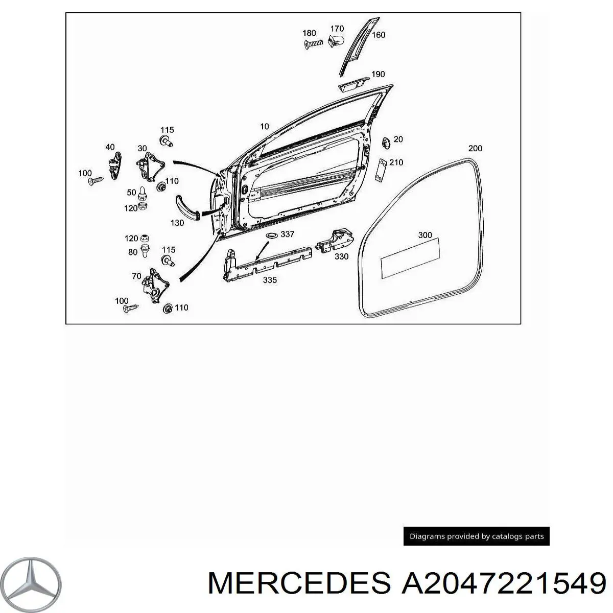 A2047221549 Mercedes