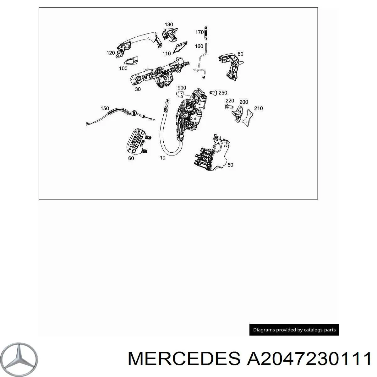  Mercedes A2047230111 precio, desde 8,65 EUR