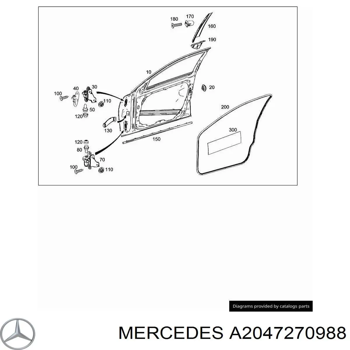 A2047270988 Mercedes 