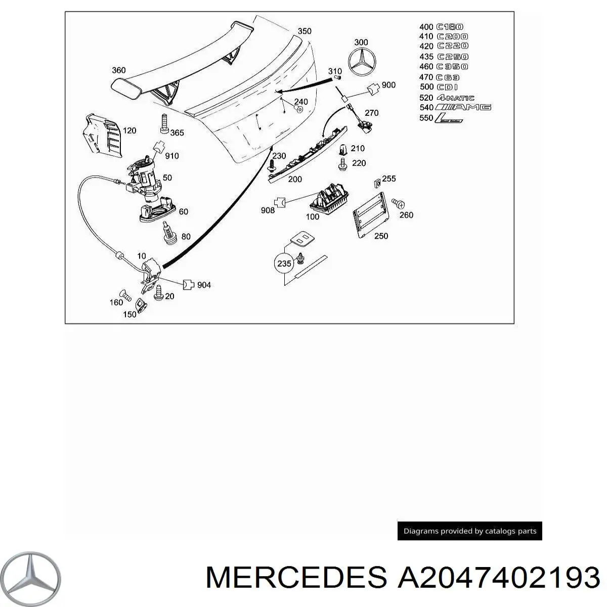 A2047402193 Mercedes