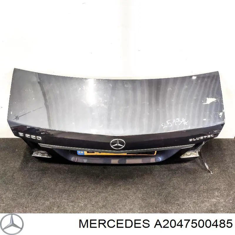 Cerradura de maletero A2047500485 Mercedes