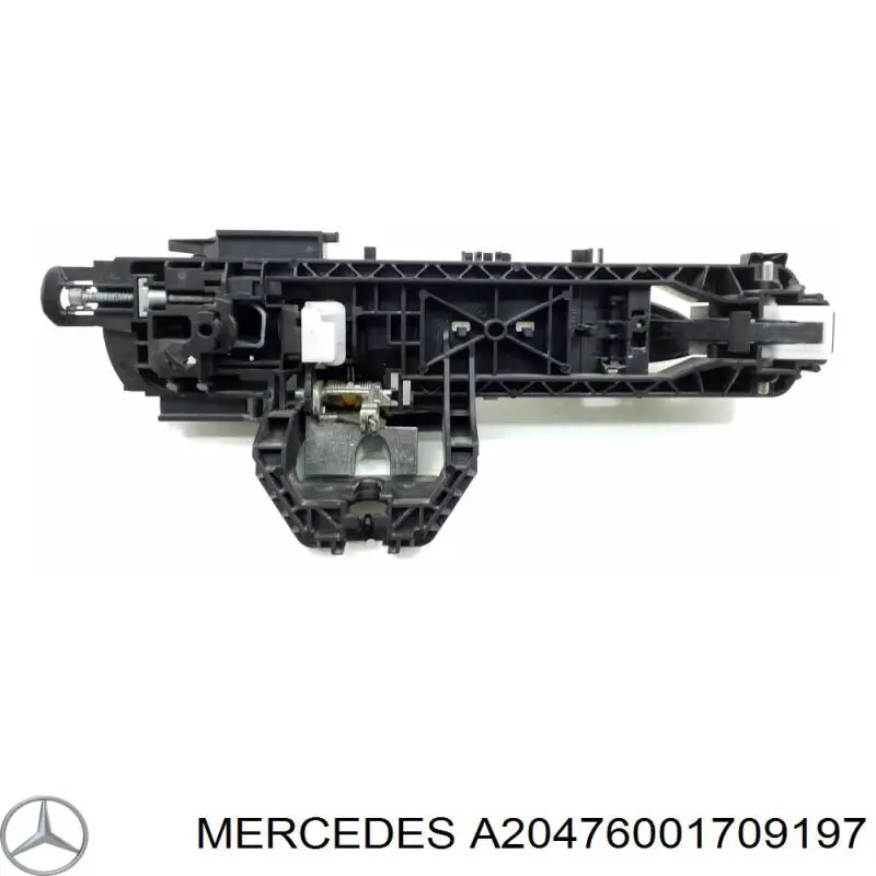 Manija exterior de puerta izquierda delantera/trasera Mercedes A20476001709197 precio, desde 31,87 EUR