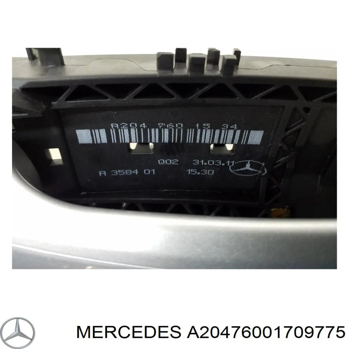 Manija exterior de puerta izquierda delantera/trasera Mercedes 20476001709999 precio, desde 32,67 EUR