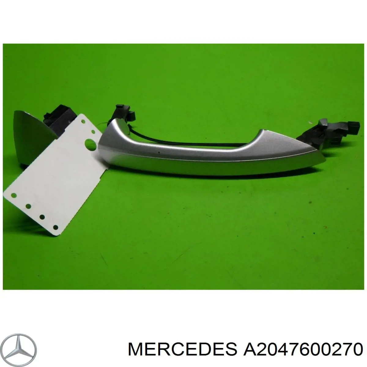 A2047600270 Mercedes tirador de puerta exterior derecho delantero/trasero
