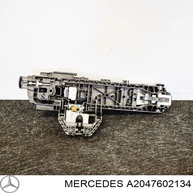 Comprar A2047602134 Mercedes Soporte de manija exterior de puerta trasera izquierda