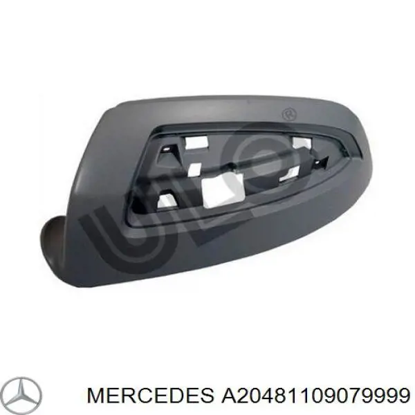 Cubierta de espejo retrovisor izquierdo Mercedes A20481109079650 precio, desde 58,22 EUR