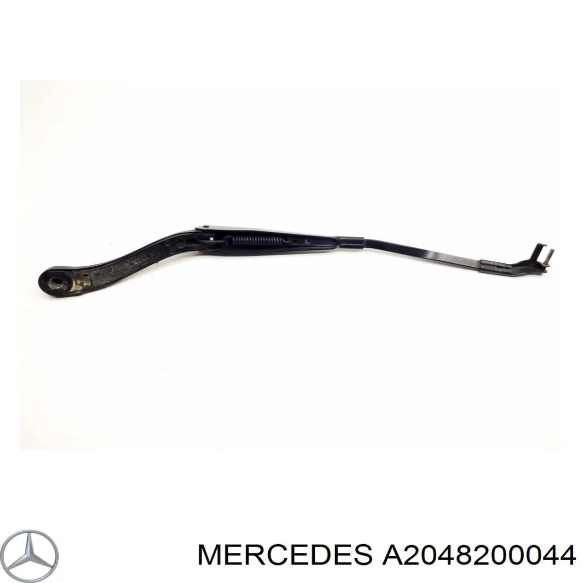 A2048200044 Mercedes brazo del limpiaparabrisas, lavado de parabrisas, luna delantera