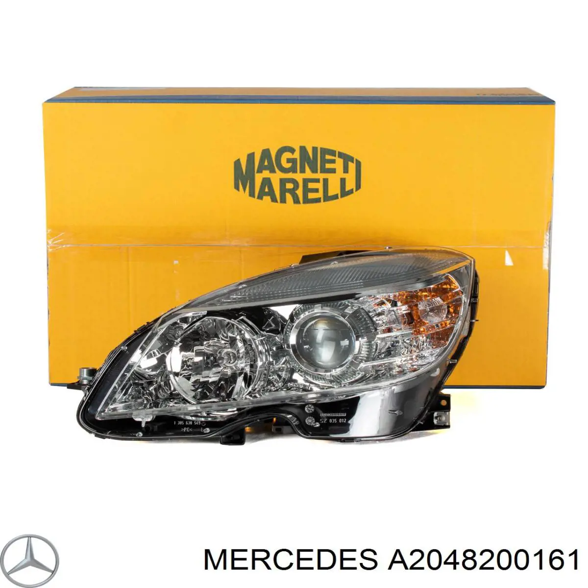 A2048200161 Mercedes faro izquierdo