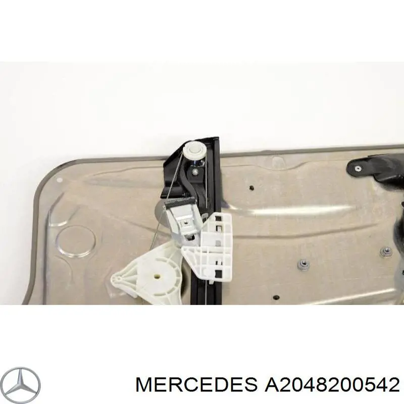 A2048200542 Mercedes motor eléctrico, elevalunas, puerta trasera izquierda