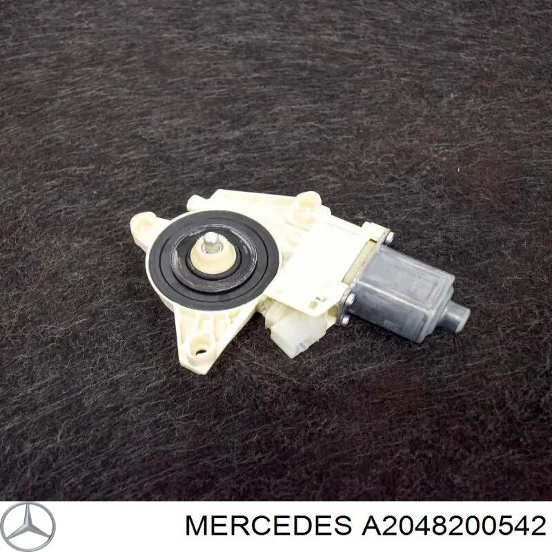 Motor del elevalunas de la puerta trasera izquierda Mercedes A2048200542