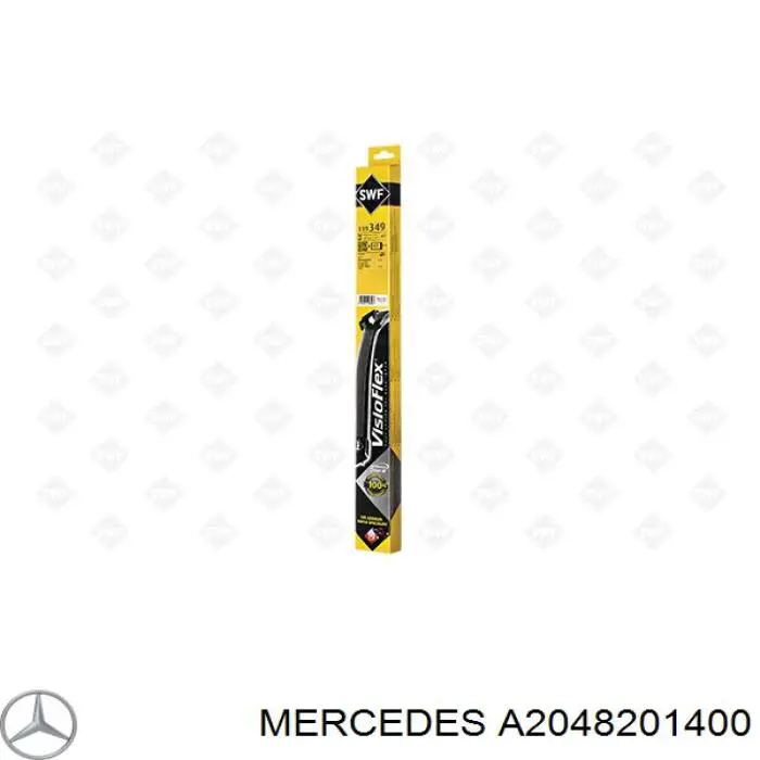 A2048201400 Mercedes Escobillas Limpiaparabrisas delanteras