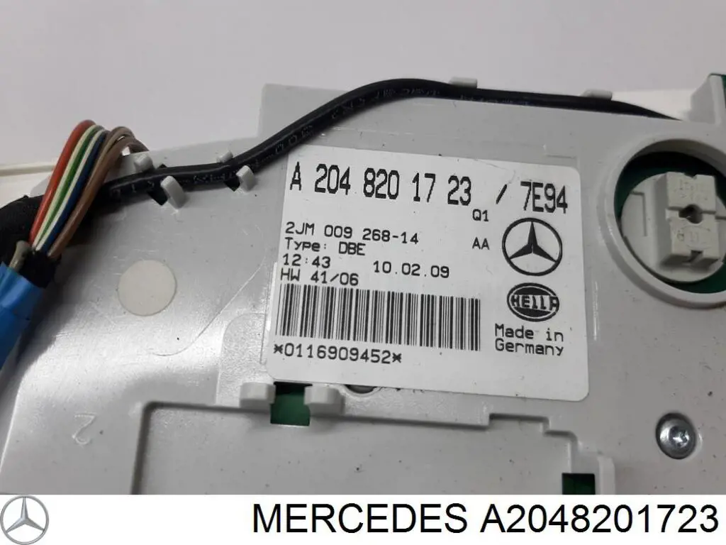 Luz de techo interior (cabina) A2048201723 Mercedes