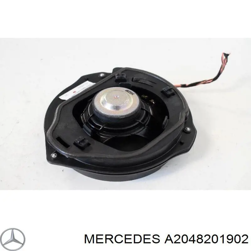 Altavoz de la puerta delantera A2048201902 Mercedes