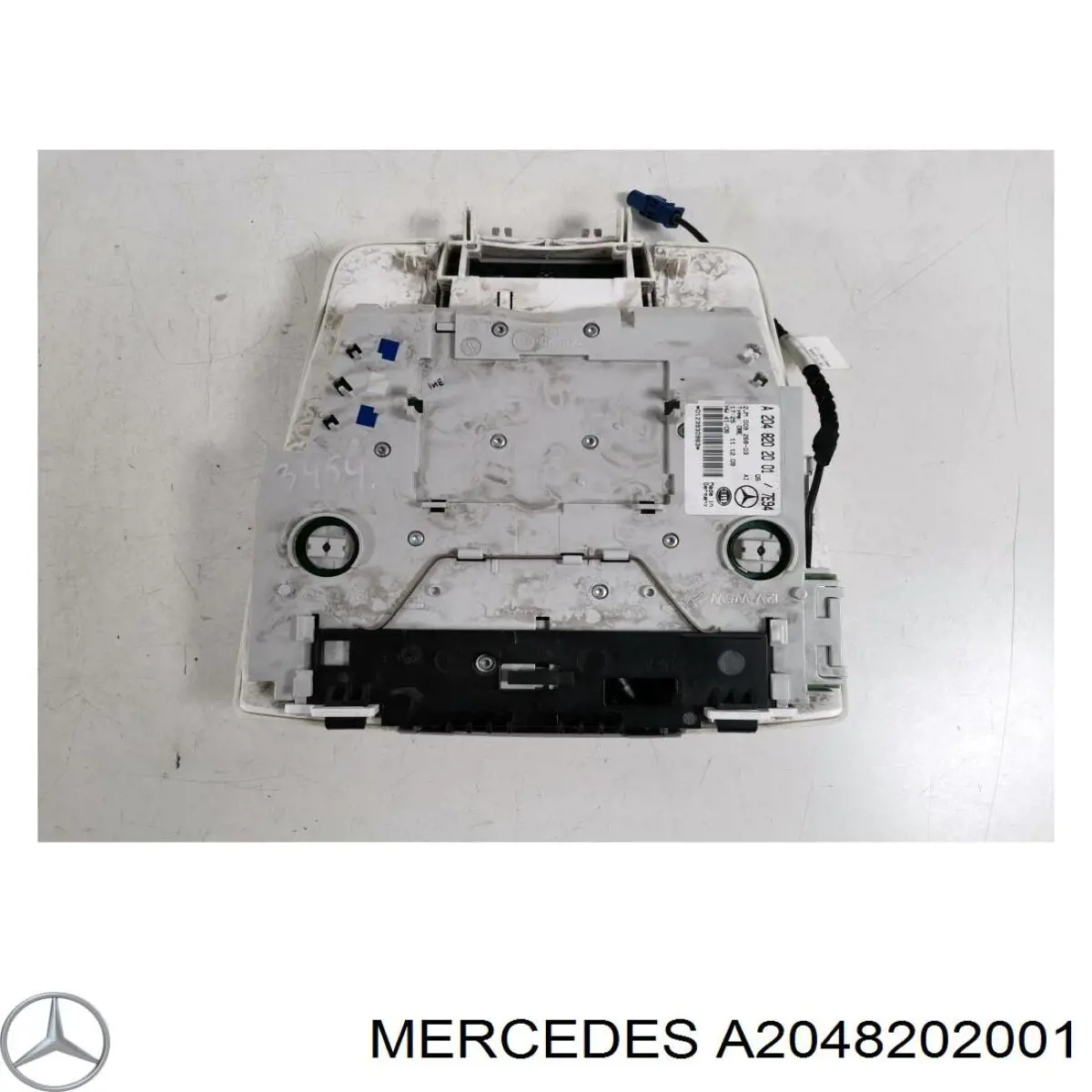 Luz de techo interior (cabina) Mercedes A2048202001 precio, desde 37,75 EUR