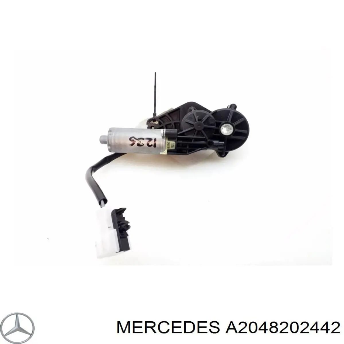 Motor limpiaparabrisas, trasera A2048202442 Mercedes