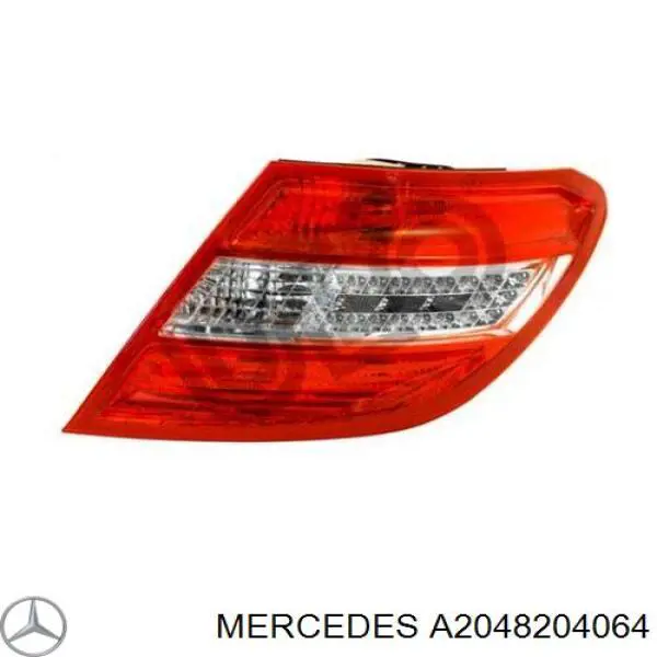 A2048204064 Mercedes Piloto trasero derecho