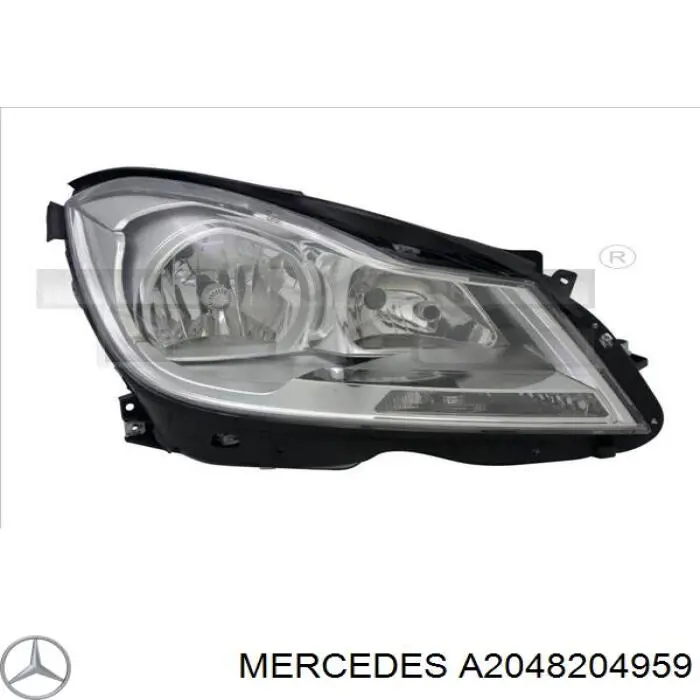 Faro Mercedes A2048204959 precio, desde 195,19 EUR