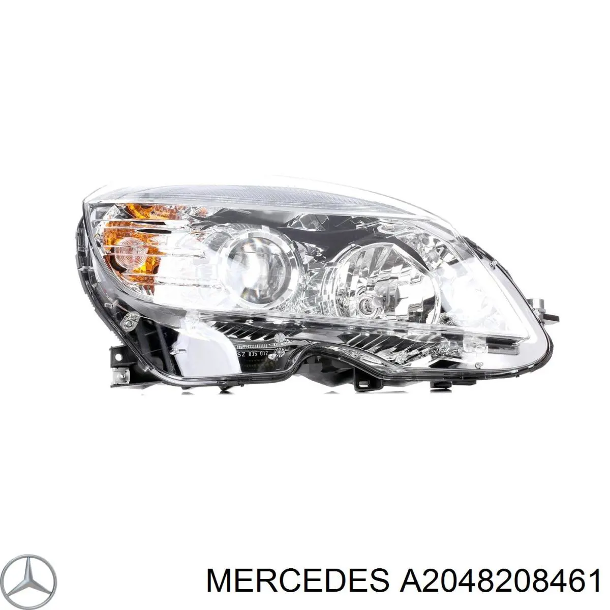 A2048208461 Mercedes faro derecho