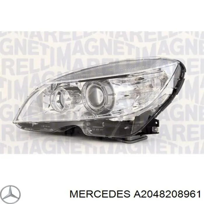 A 204 820 89 61 Mercedes faro izquierdo