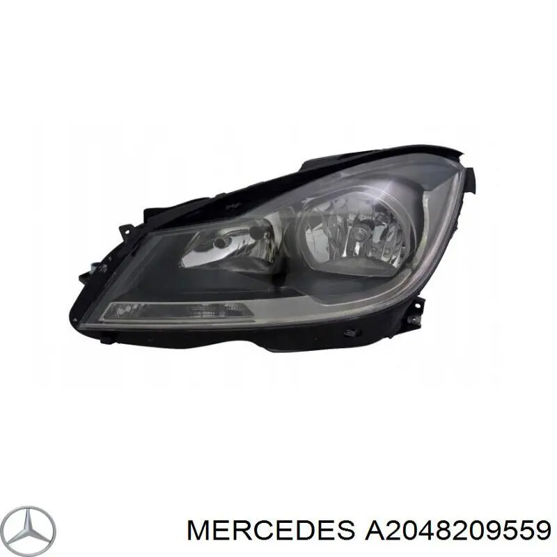 Faro Mercedes A2048209559 precio, desde 234,44 EUR