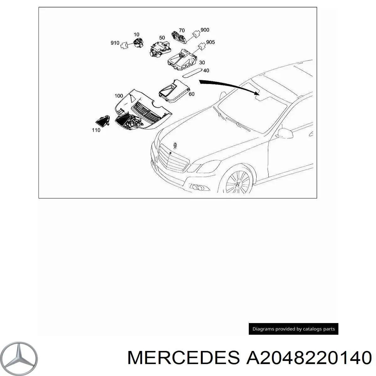 Comprar A2048220140 Mercedes 