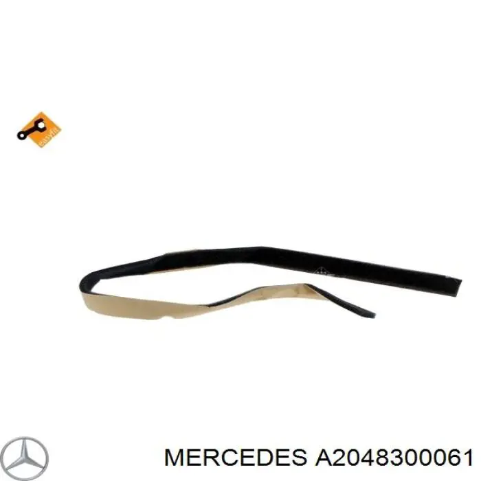 Radiador de calefacción Mercedes A2048300061 precio, desde 48,76 EUR
