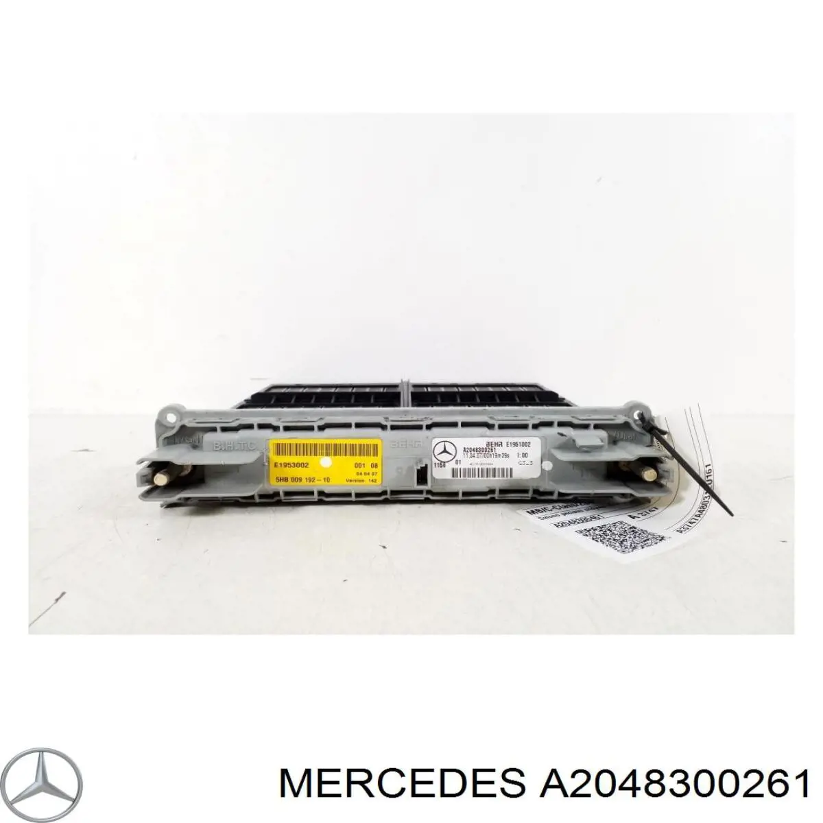 Comprar 2048300461 Mercedes Radiador de calefacción trasero